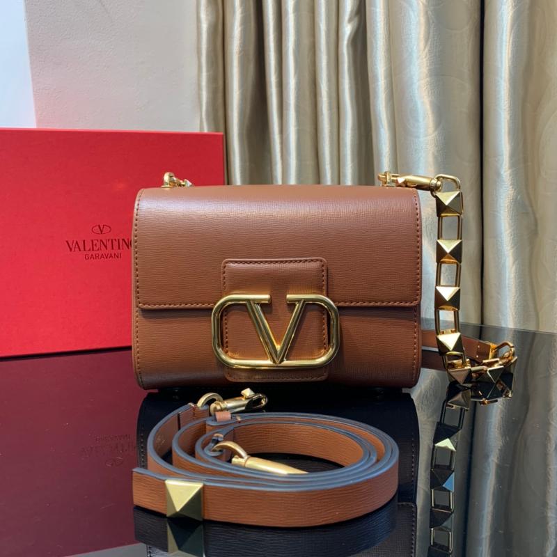 Valentino Shoulder Tote Bags VA0096 Caramel